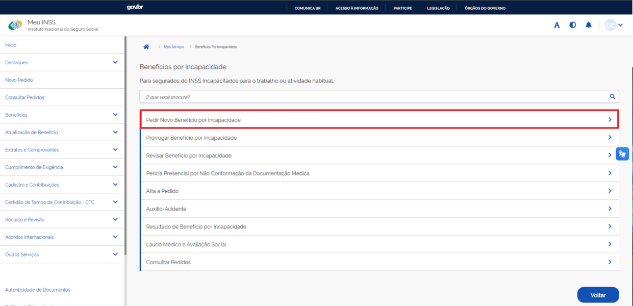 Passo 3 Aposentadoria Por Incapacidade